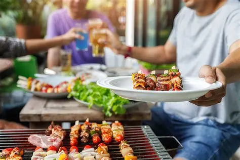 Fête grillade d'été